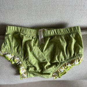 Matilda Jane Green Polk a dot bloomers